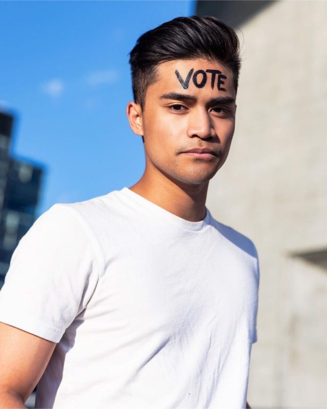Repost from @theensemblist
•
🇺🇸 This election is about more than candidates, it’s about community. • Daryl Tofa from Mean Girls. Photographed by Rebecca J Michelson for The Ensemblist. Makeup by Tina Scariano. • #MeBecomesWe #Vote #WeAre #BeltTheVote

#vote #wearethevote #vote2020

💙💙💙